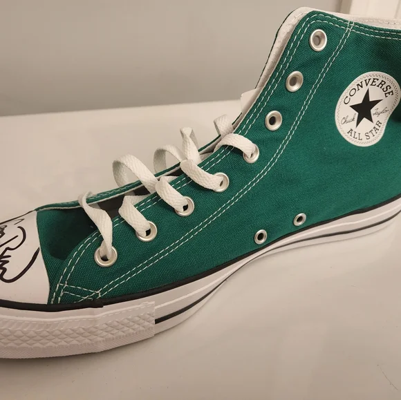 Larry Bird Signed Converse All-Star Shoe (JSA & Bird COA) - Picture 4 of 6